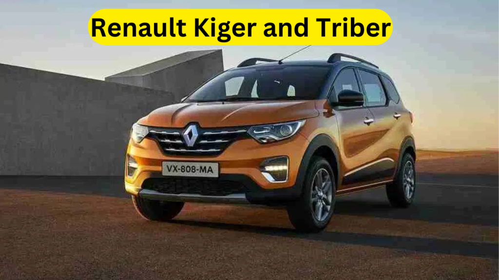 2025 Renault Kiger and Triber