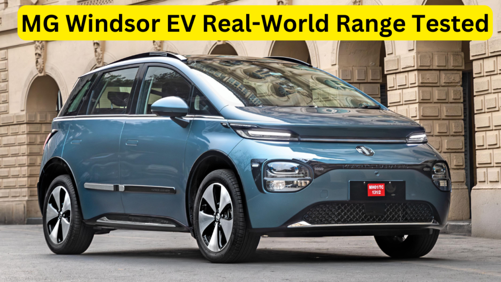 MG Windsor EV Real-World Range Tested