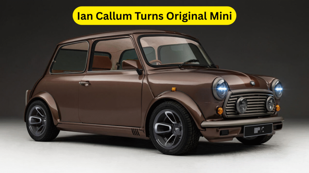 Ian Callum Turns Original Mini